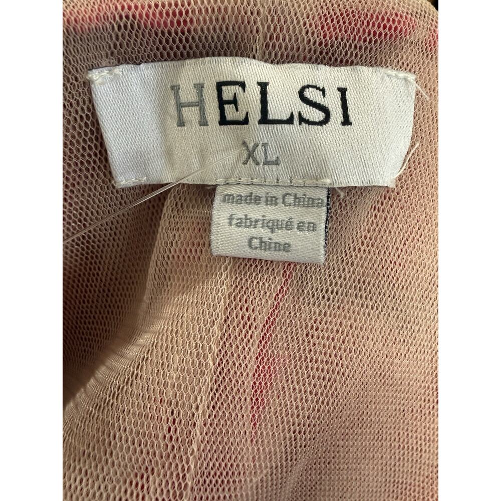 Helsi Belen 3D Appliqué Floral Mini Dress Womens Size XL - Picture 6 of 11